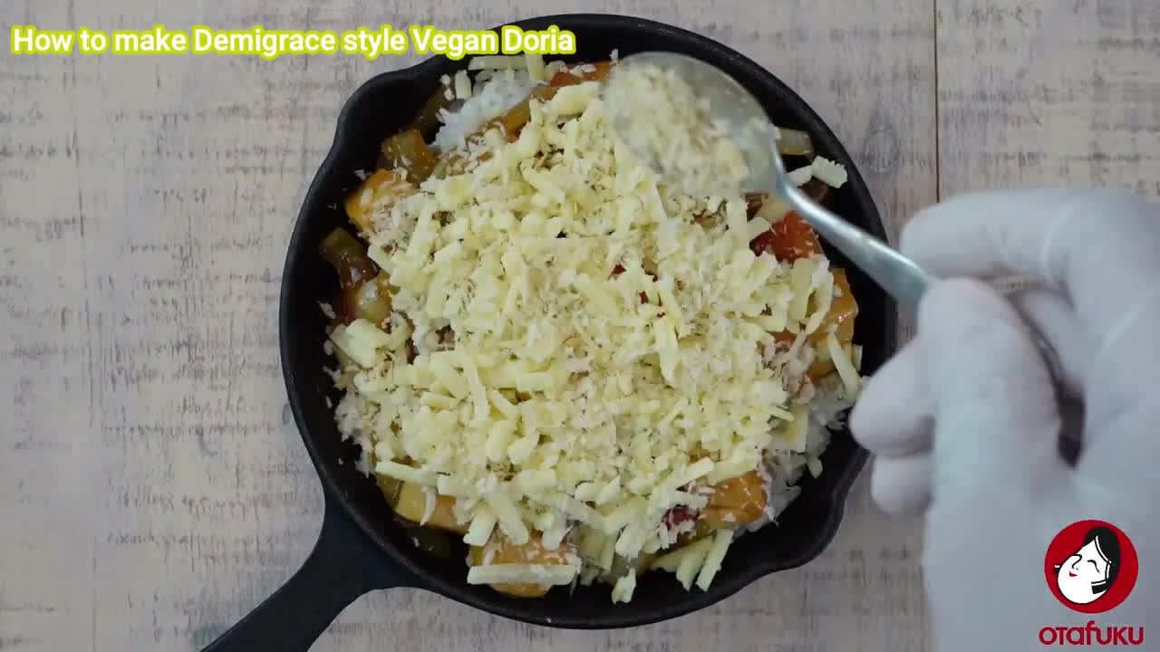 Japanese FoodVegan Recipe “HOW TO COOK VEGAN DORIA”