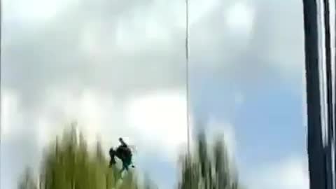 Bungee jump gone wrong