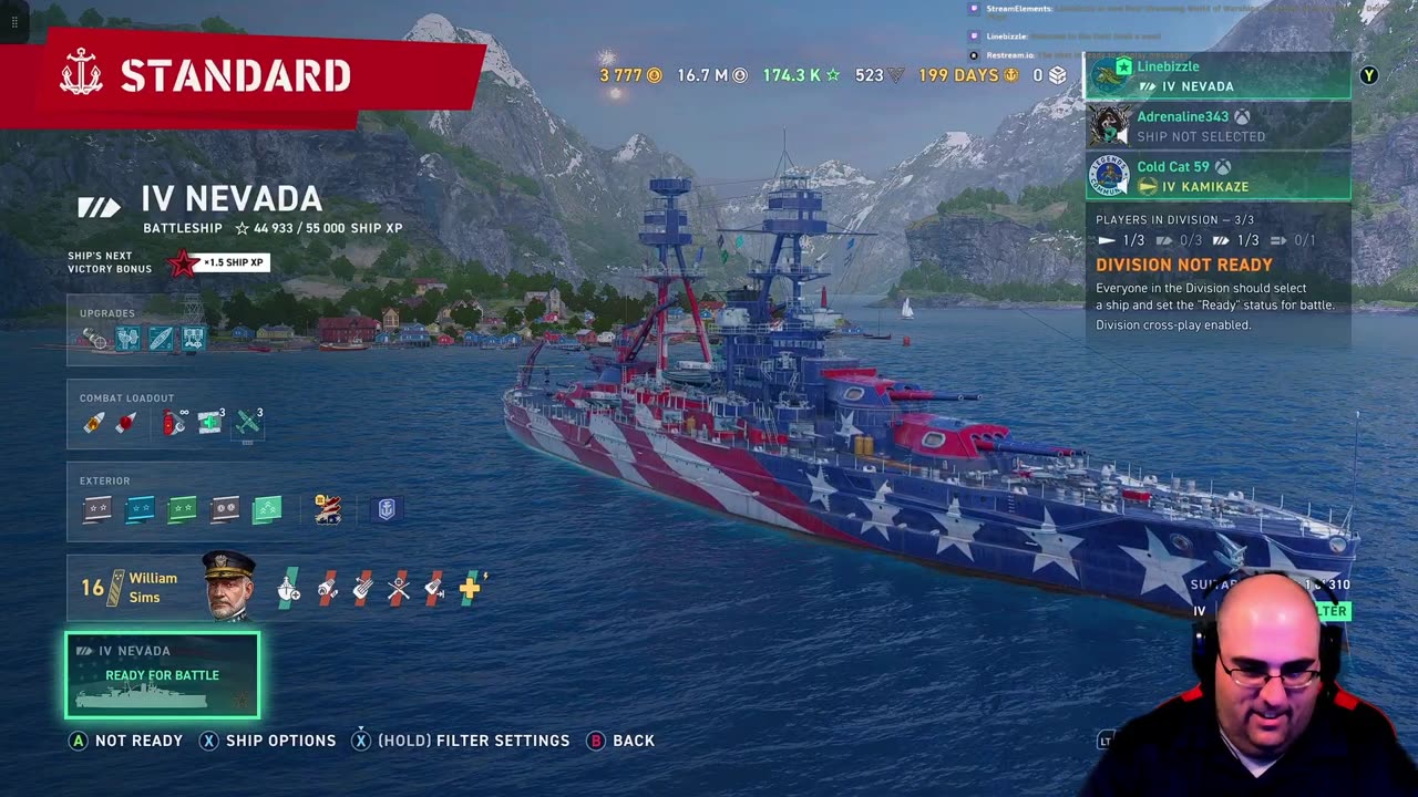 Grinding the New Campaign! World of Warships Legends