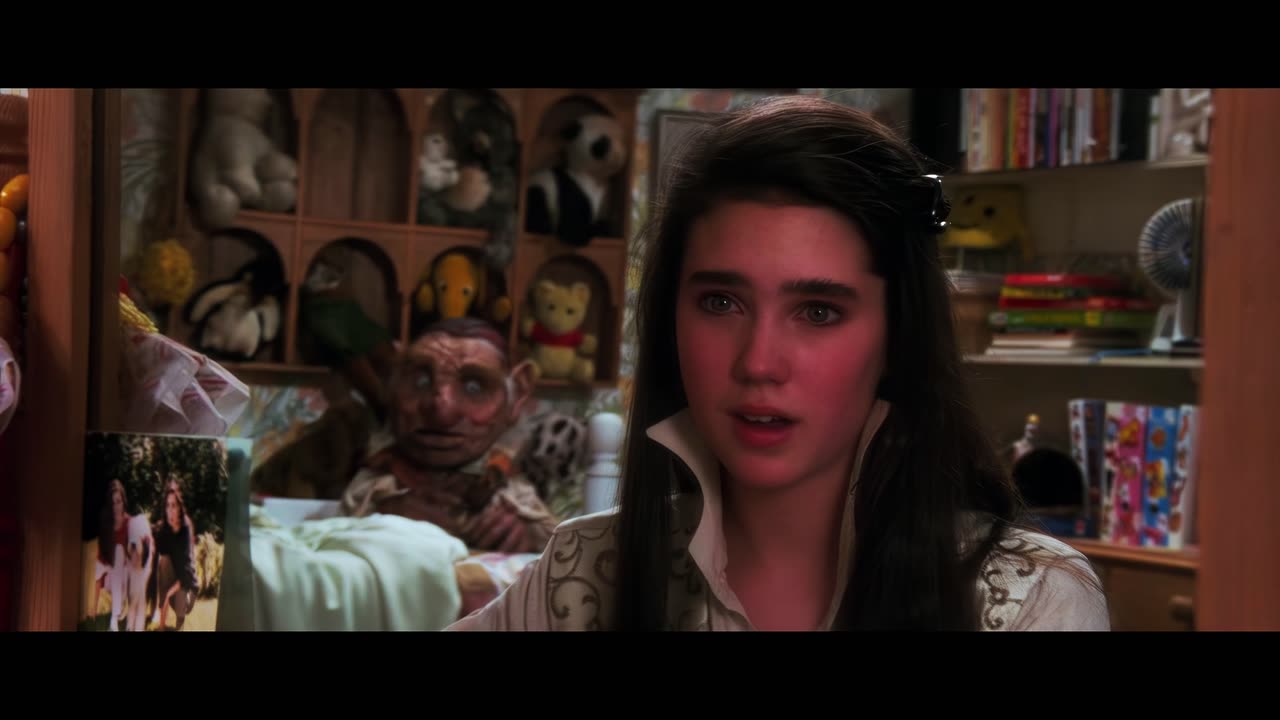 Jennifer Connelly David Bowie Labyrinth 1986 scene 5 remastered 4k