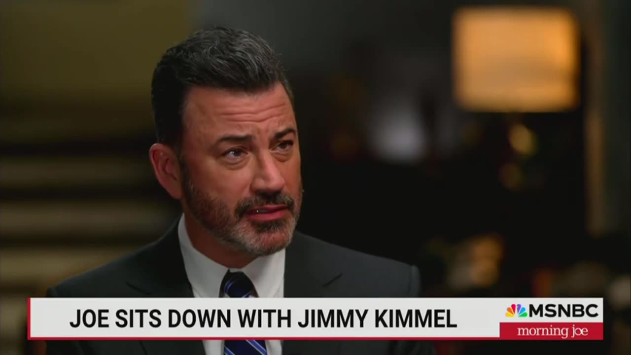 Jimmy Kimmel Tells Joe Scarborough Every 'Reasonable Person' Has 'Trump Derangement Syndrome'