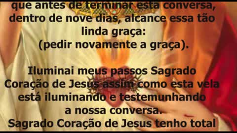 Oração ao Sagrado Coração de Jesus (em português)