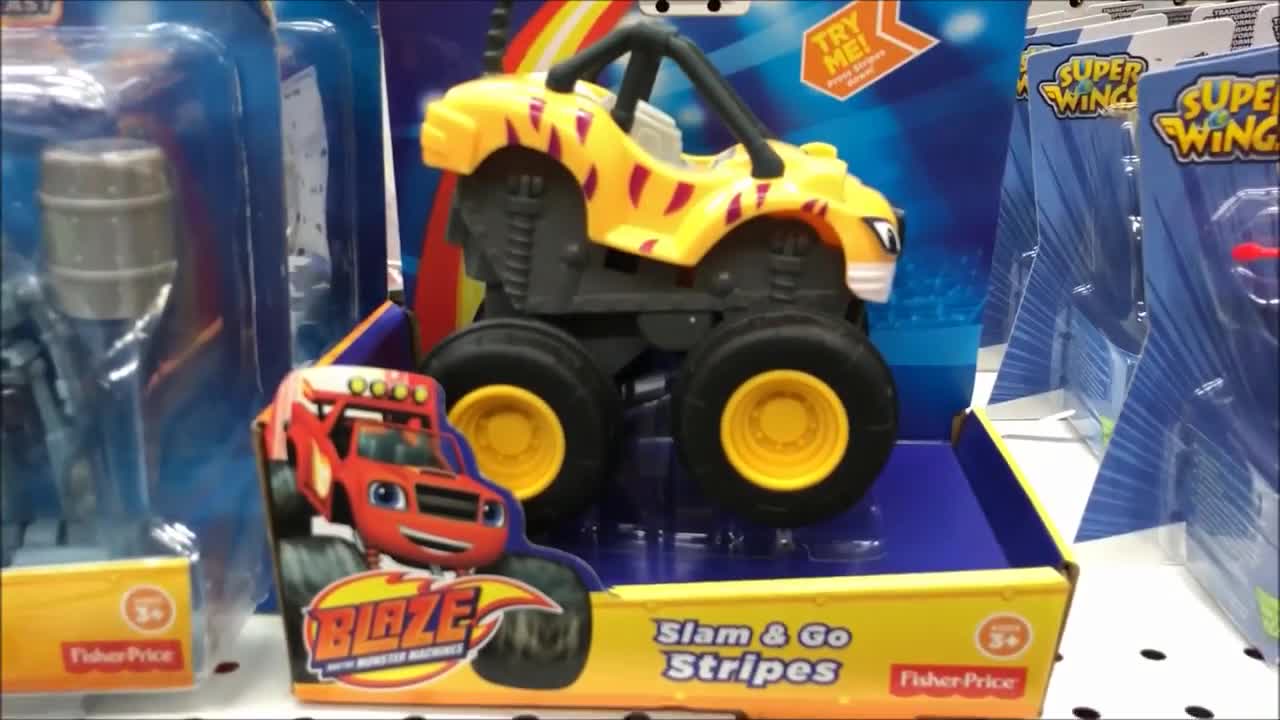 Slam & Go Stripes Toy Car