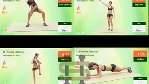 12effective exercises to burn belly fat