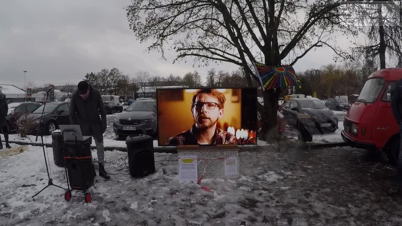 Kevin allein Zuhaus bei seiner DEMO in Michelstadt? No way! Wir waren viele ;-)