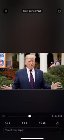 Donald Trump Talks About Coronavirus