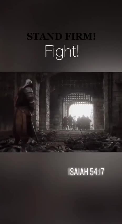 Stand Firm and Fight!