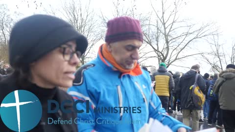 No love for the disbelievers Speakers Corner