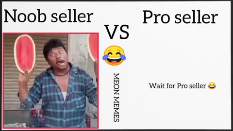 Noob seller vs pro seller.wait for end 😂😂😂