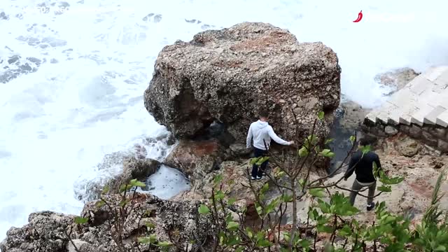 Olujno jugo u Dubrovniku