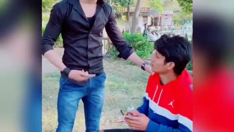 New Tiktok Star Mujassim khan Trending Comedy Video/Mujassim Khan 91/Dual Actor......