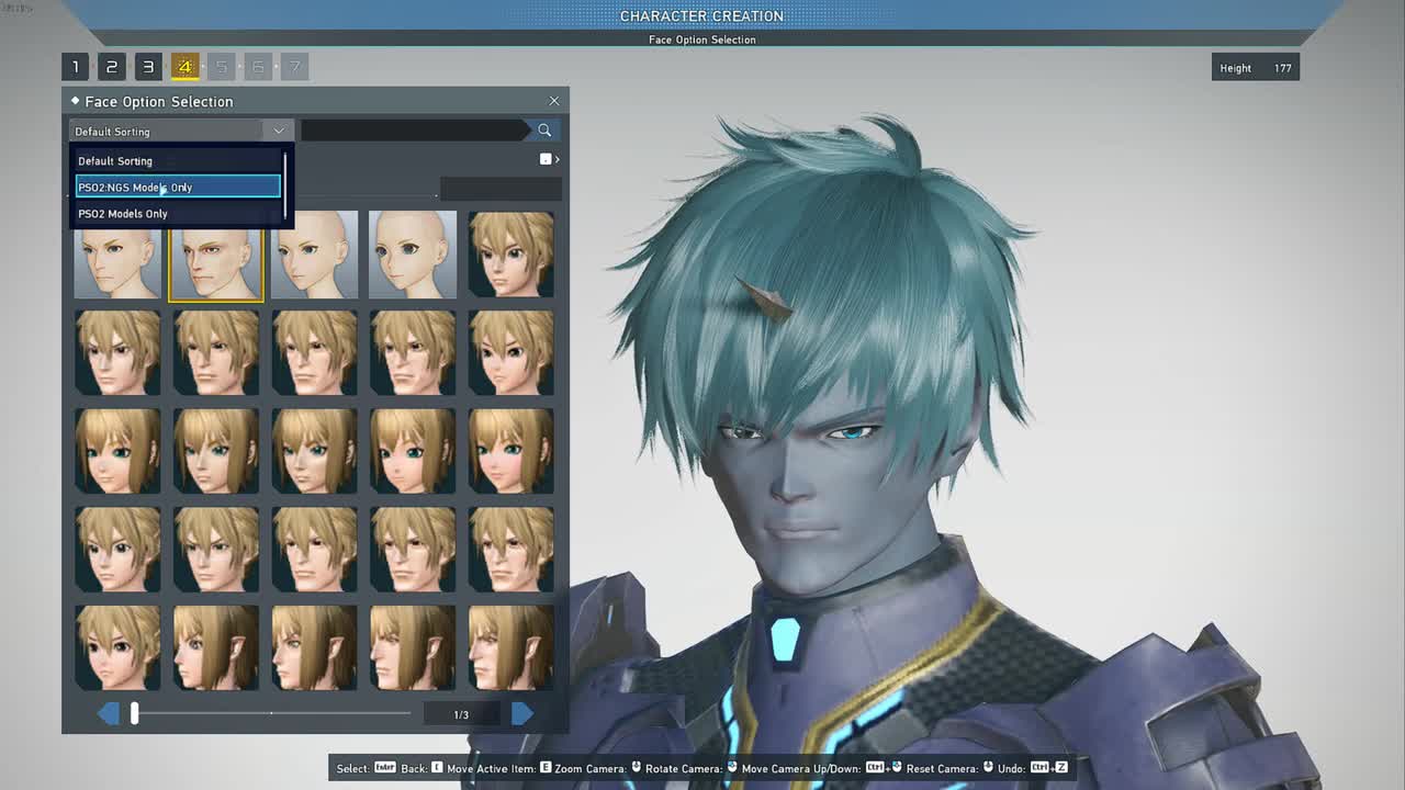 Phantasy Star Online 2-Character Creation