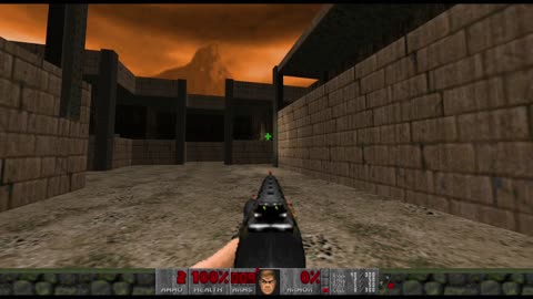 Brutal Doom - TNT: Evilution - Pistol Start - Hard Realism - Human BBQ (MAP02)