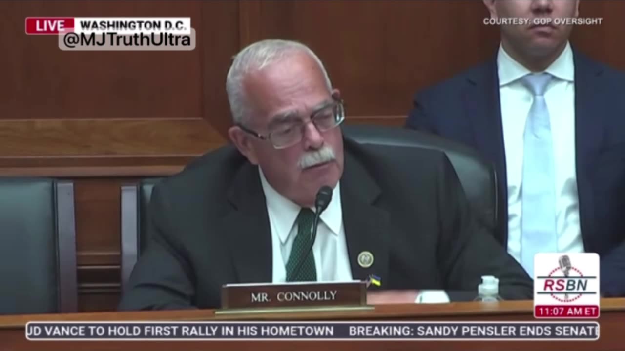 Scumbag tries getting Cheatle to push gun control in the hearing. | She didn’t bite