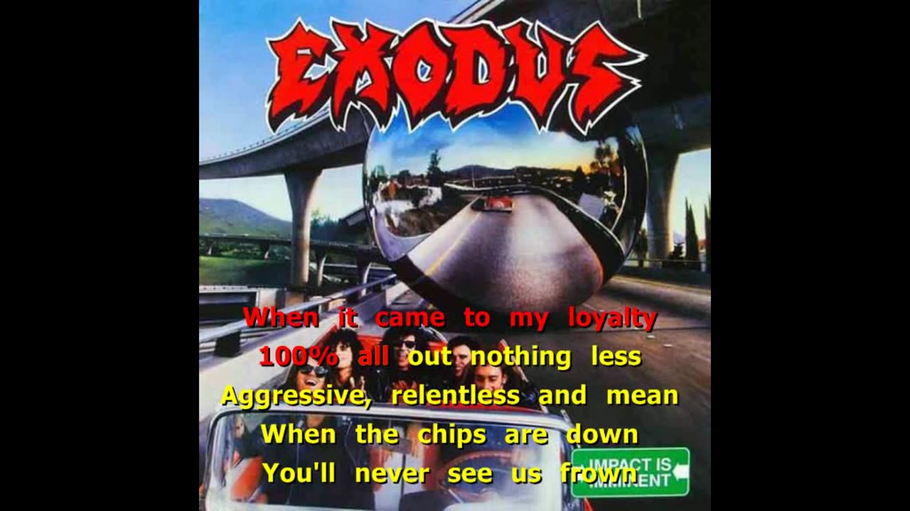 Exodus - Thrash Under Pressure {pleasures of the karaoke}