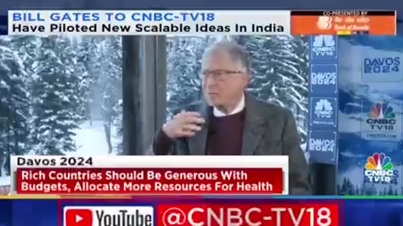 Bill Gates at Davos 2024 on the future of pandemics and vaccines