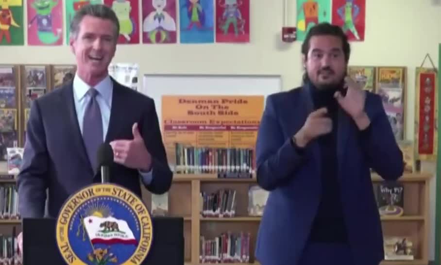 Gov Newsom: When FDA approved covid vaccine for kids, I will make it mandatory