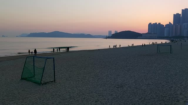 Haeundae beach Busan