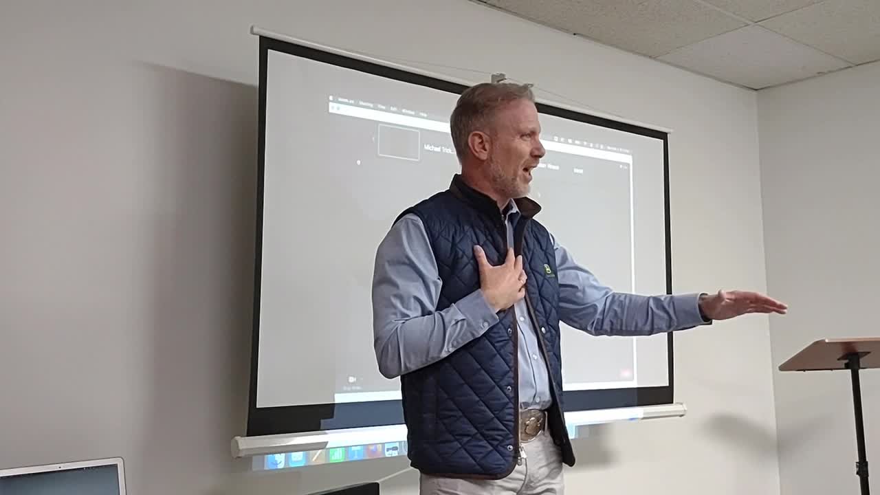 Illinois Gubernatorial Candidate Gary Rabine At Illinois Freedom Alliance HQ Mar 2 2022