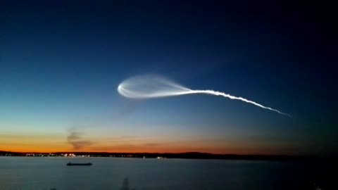 Rocket exhaust effect 😱