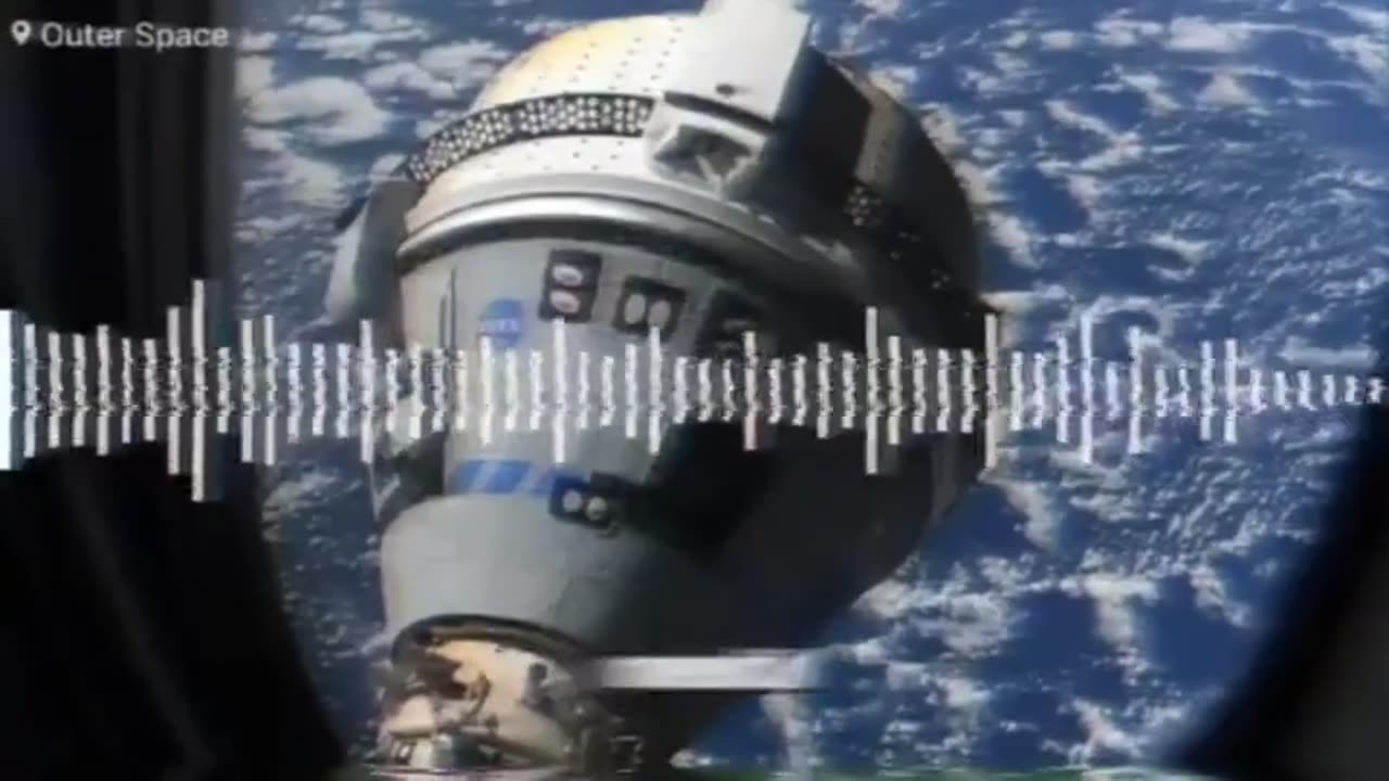 Our brave astronauts are reporting sonar-like noises from the spacecraft