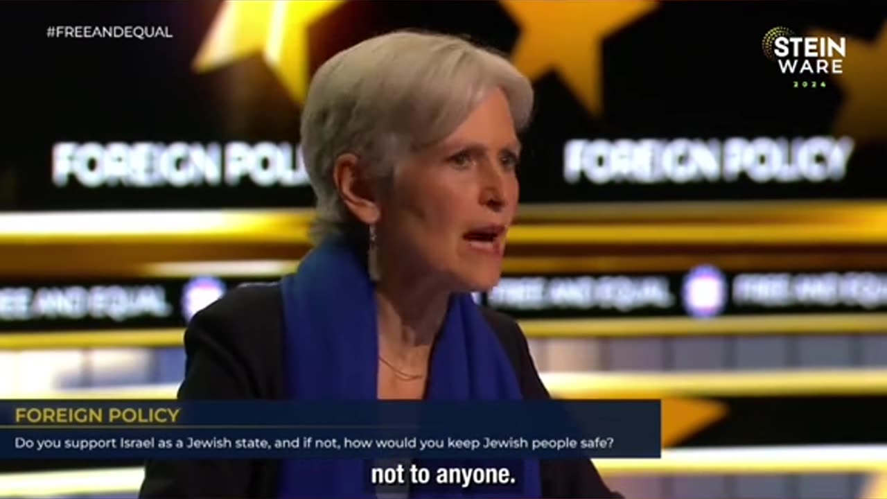 We must stand up together! If you want to hear what we are about go to JillStein2024