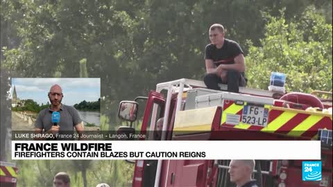 'Extreme vigilance' as vast southwestern France fire slows