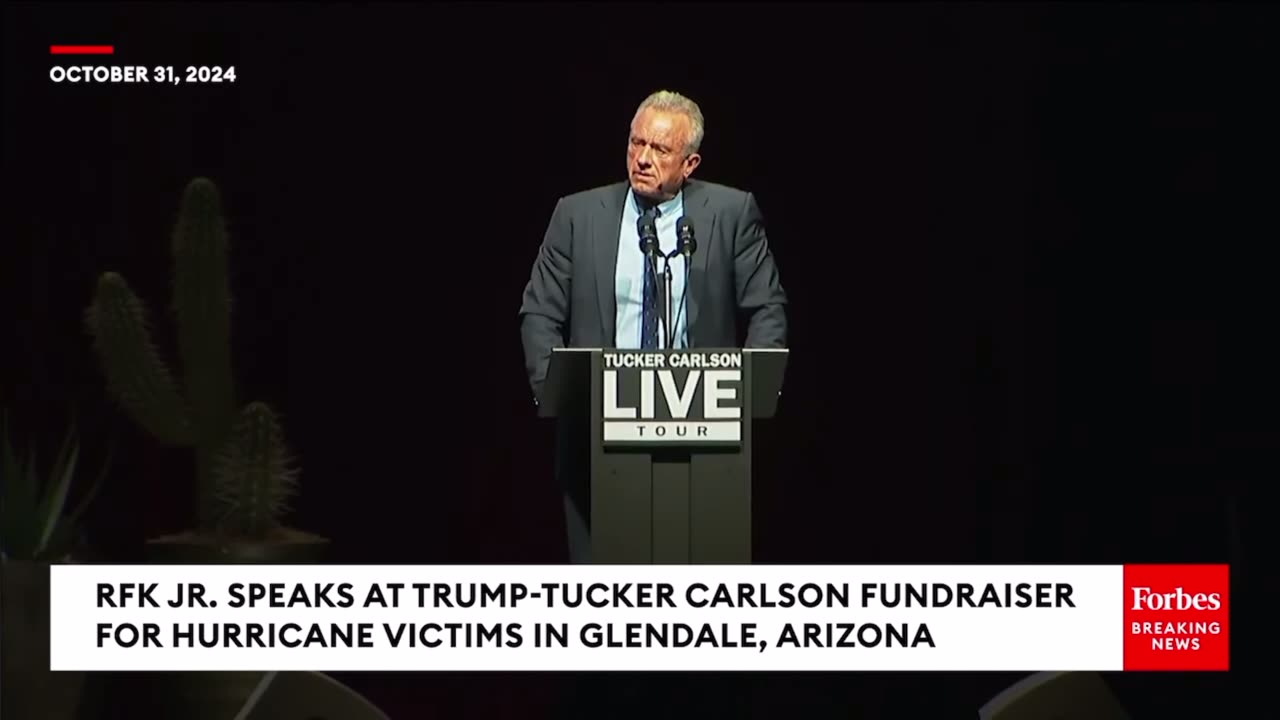 RFK Jr brings tears to my eyes - In August God sent me Donald Trump