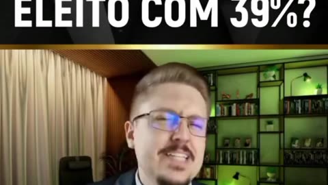 O ladrão foi eleito com 39% dos votos ele não ganhou as eleições foi presenteado pelo STF.