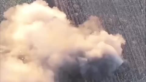 Russian Transport Hits a Mine(Insane Detonation)