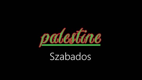Palestine ¦ Szabados (hivatalos audió)
