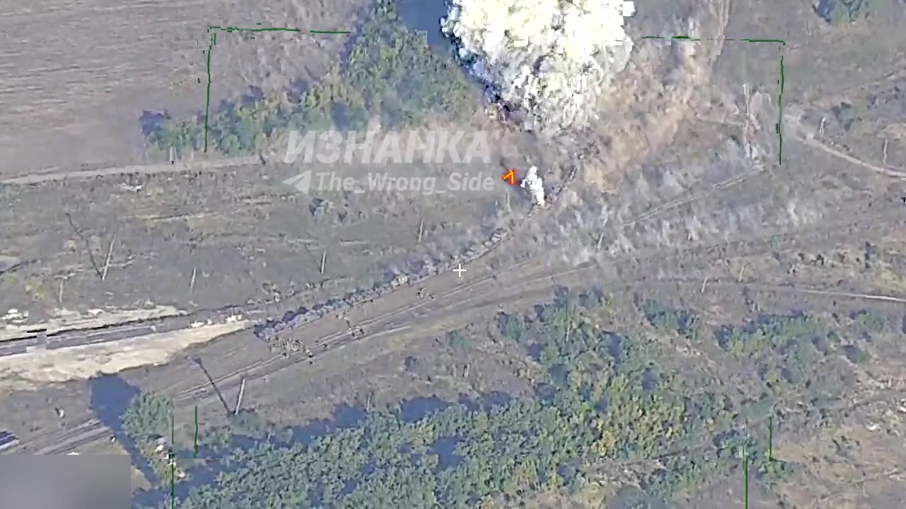 Russian Powerful blow to a train with Ukrainian Armed forces equipment