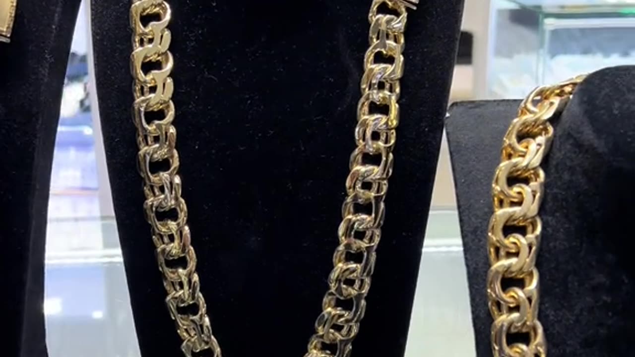 Solid 10K Gold Chino Chains on Sale