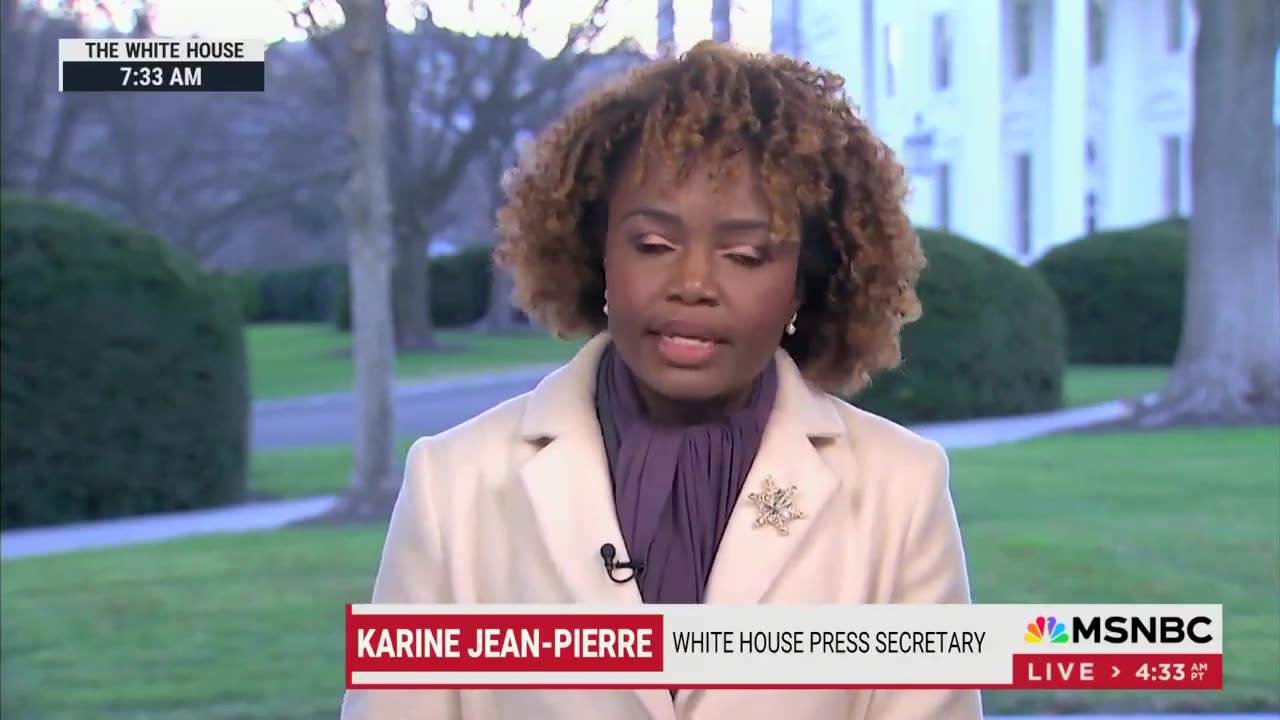 Jean-Pierre: People Just Need to Wait to Feel How Good Bidenomics Is