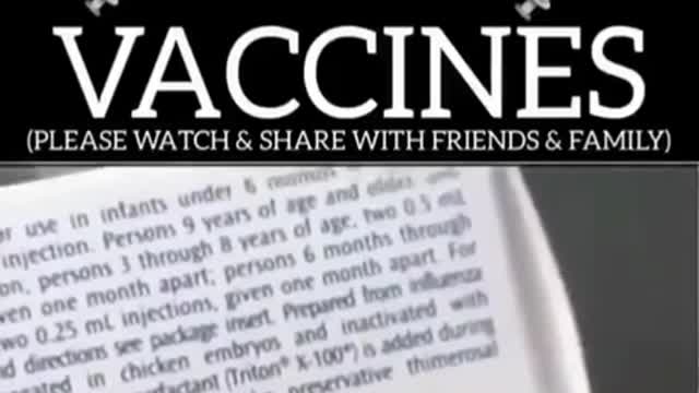 Deadly VACCINES