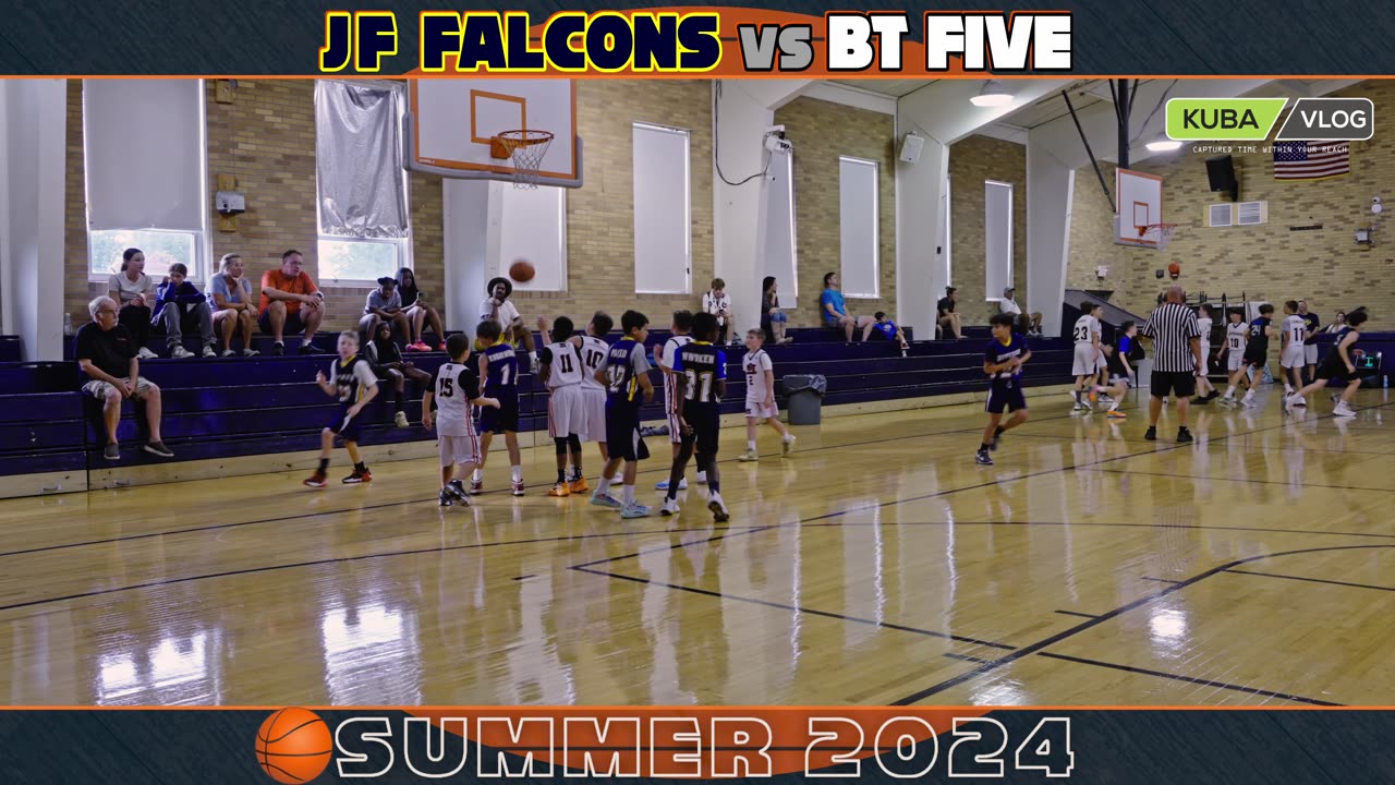 JF Falcons vs BT 5 #basketball #kidsbasketball