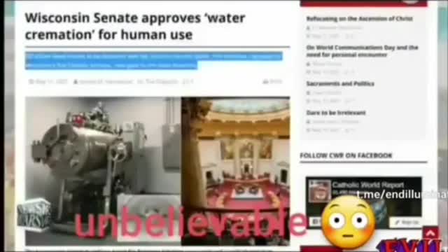 The Living eats the dead.