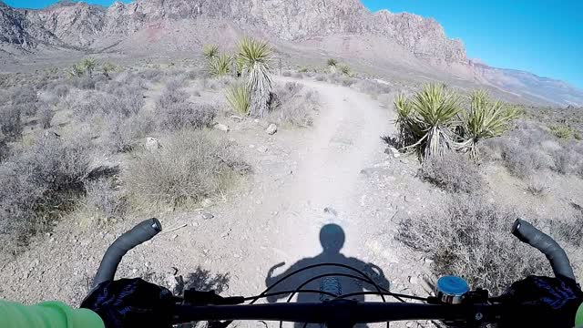 Late Night Trail Mountain Biking Blue Diamond Nevada