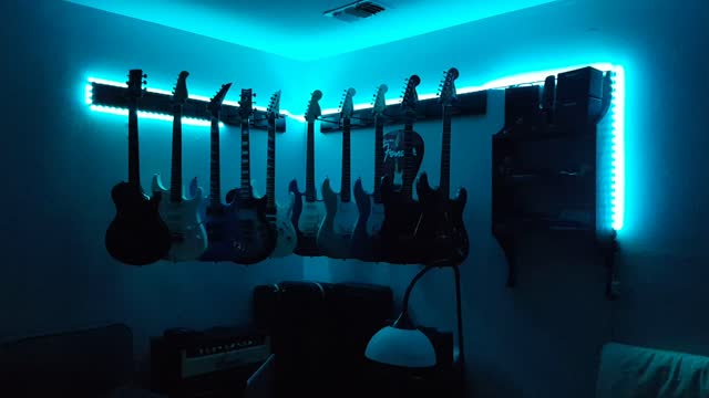 LED color changing strip, Guitar highlighter