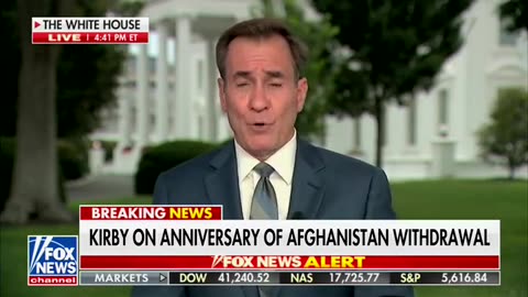 John Kirby tries to defend Joe Biden for lying about no soldiers dying under his watch.