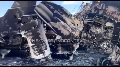 ►🇷🇺🇺🇦🚨❗️⚡️ Destroyed Russian Su-34 at the Morozovsk Airfield in Rostov Russia