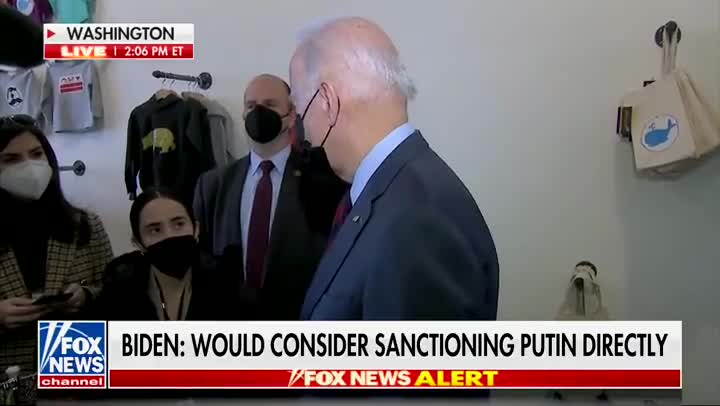 Biden: This would be the largest invasion since World War II. It would change the world.