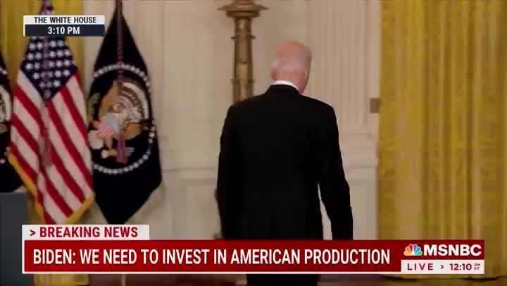 Joe Biden Flees As Reporters Try To Ask Him Questions