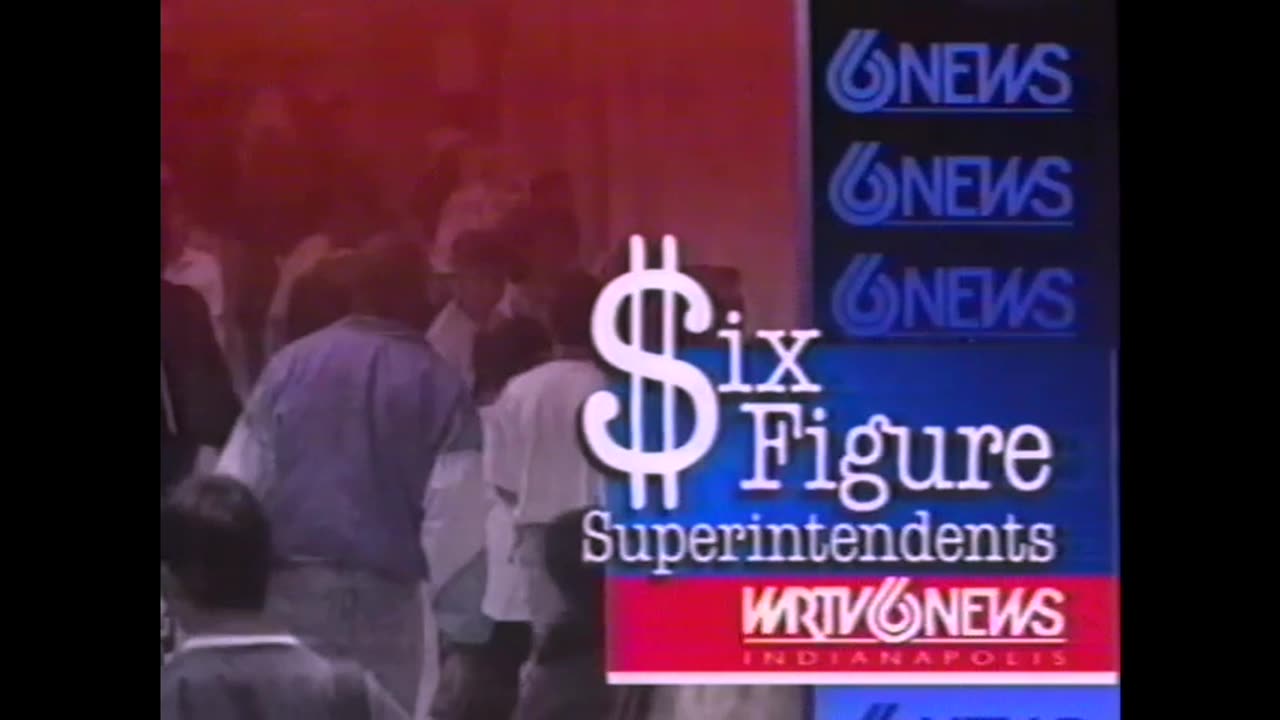 May 23, 1995 - WRTV 'Rolanda' Promo & Bumper for 'Six Figure Superintendents'