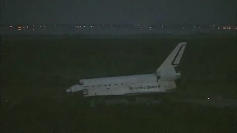 Atlantis's Final Landing at Kennedy Space Center