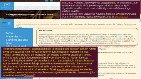 Paavali valeapostoli osa 5: fariseusten hapatus