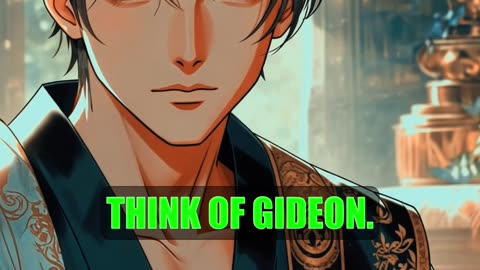 60s Anime Bible: Gideon's Epic Battle Against The Midianites! #bible #shorts
