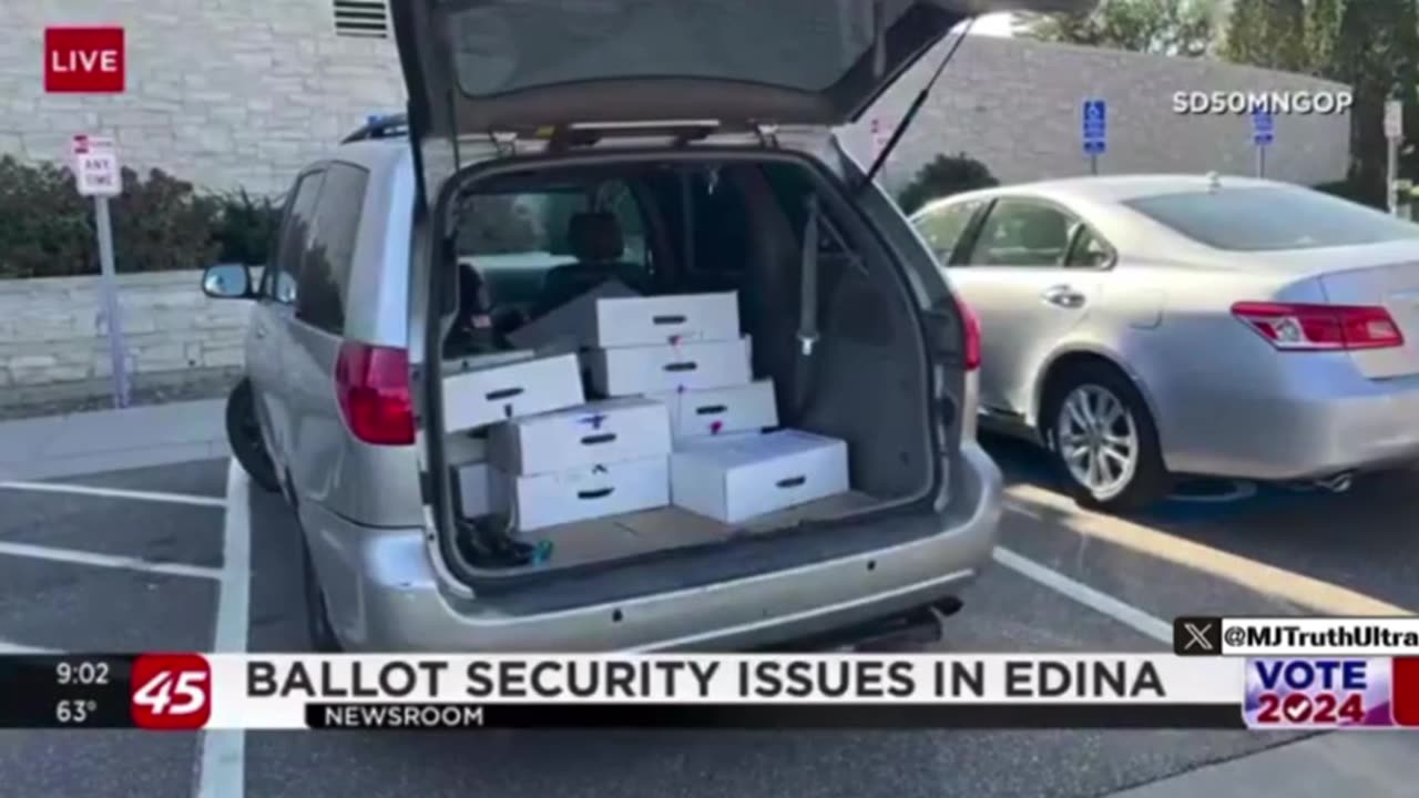 WOW: Boxes Of Ballots Were Left Unattended For Almost Ten Minutes