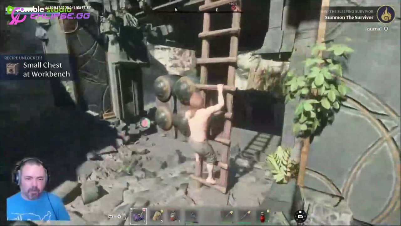 "Run boy!! Run Junior!" Playing Enshrouded and having a blast