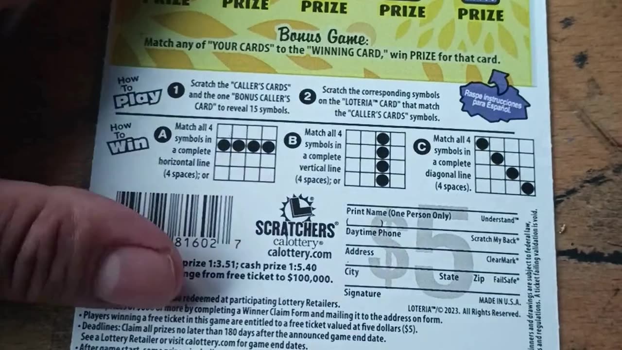 Daily Gamble for a Jackpot 055 Bonus